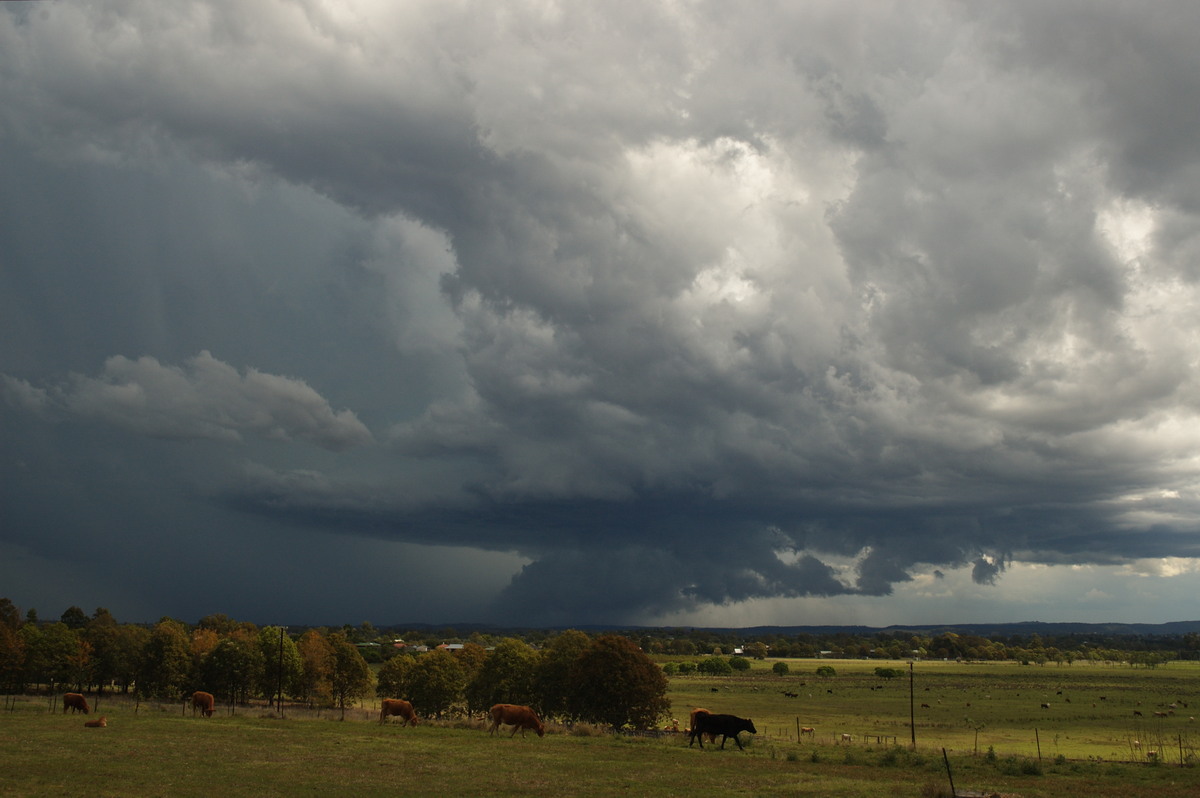 wallcloud thunderstorm_wall_cloud : Casino, NSW   26 October 2007