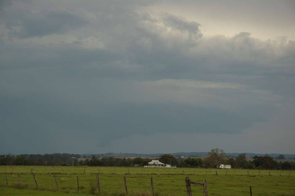 cumulonimbus thunderstorm_base : N of Casino, NSW   28 October 2007