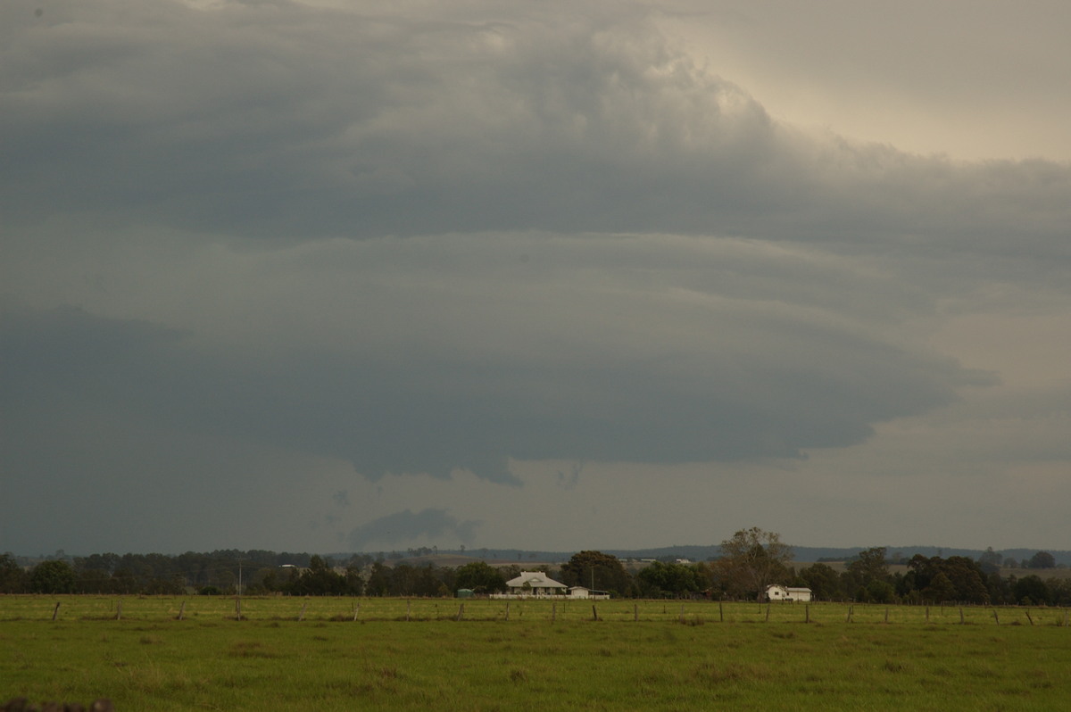 cumulonimbus thunderstorm_base : N of Casino, NSW   28 October 2007