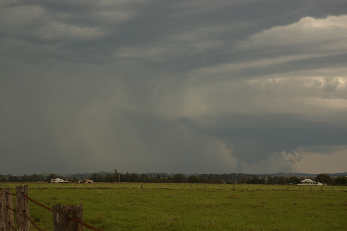 cumulonimbus thunderstorm_base : N of Casino, NSW   28 October 2007