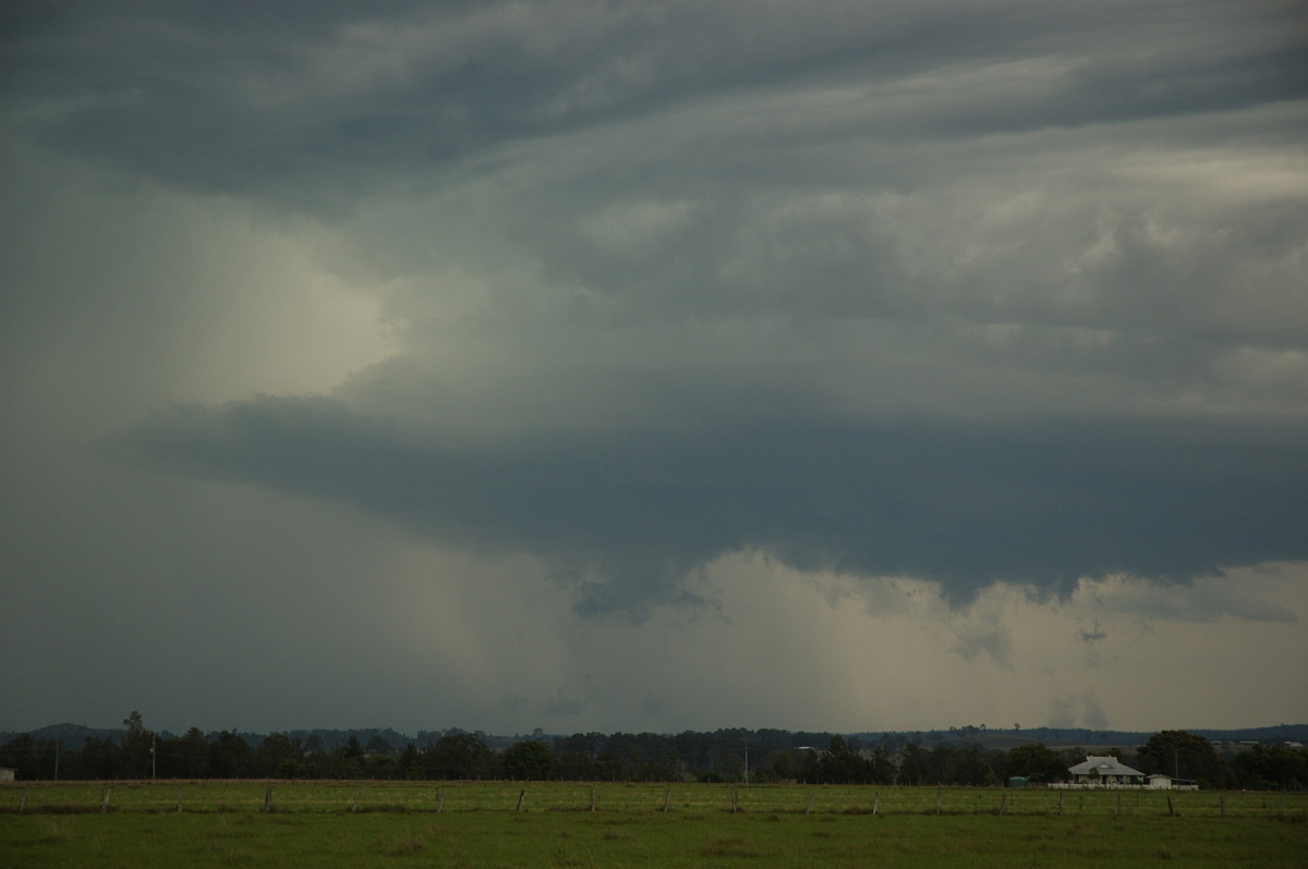 cumulonimbus thunderstorm_base : N of Casino, NSW   28 October 2007