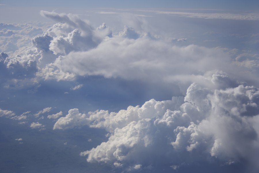 cloudsflying clouds_taken_from_plane : over eastern NSW   29 October 2007