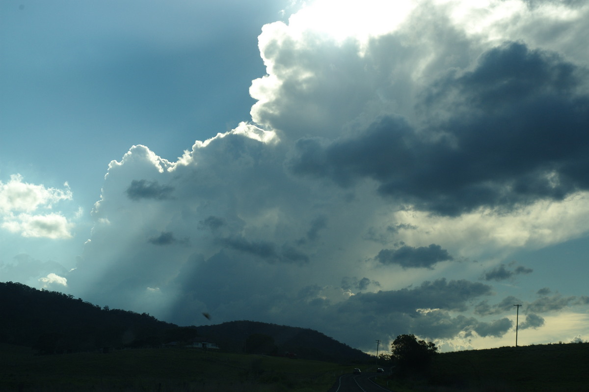 thunderstorm cumulonimbus_incus : Bentley, NSW   30 October 2007