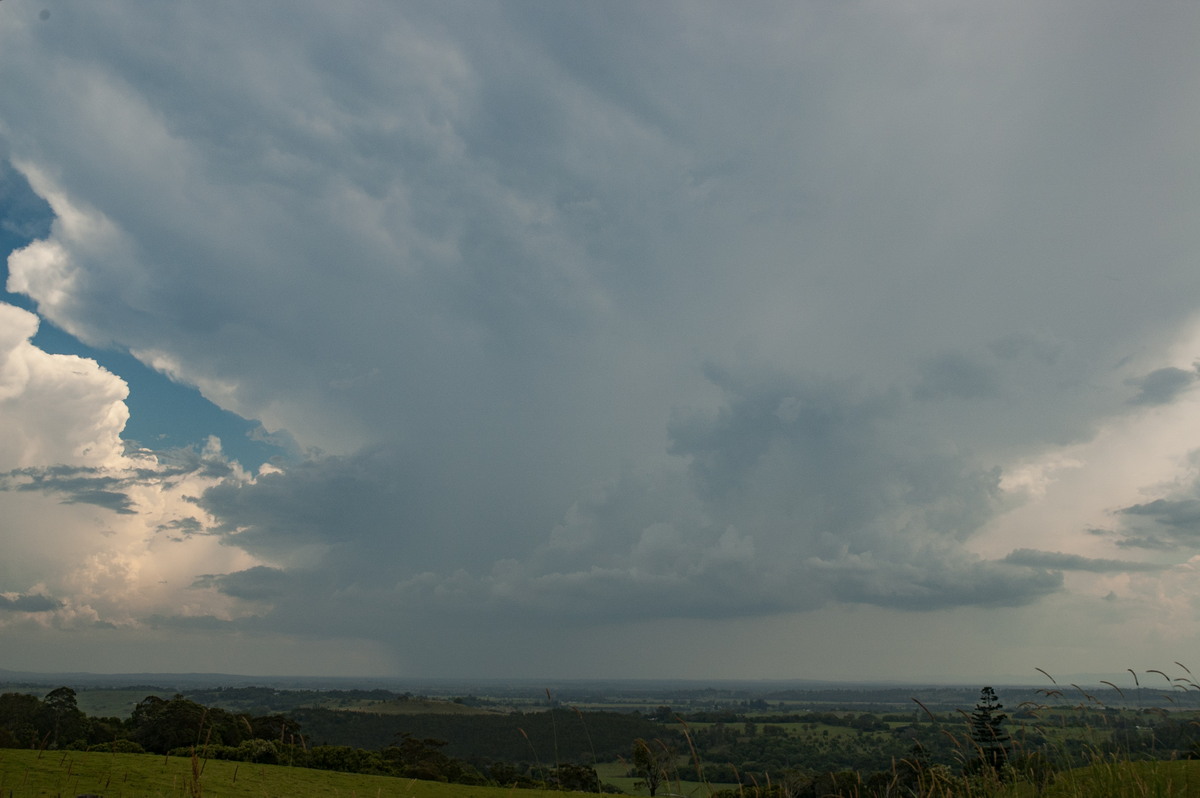 anvil thunderstorm_anvils : Tregeagle, NSW   31 October 2007