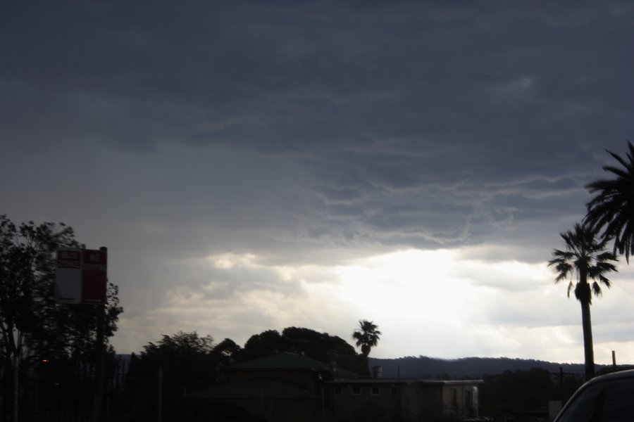 cumulonimbus thunderstorm_base : North Richmond, NSW   14 November 2007