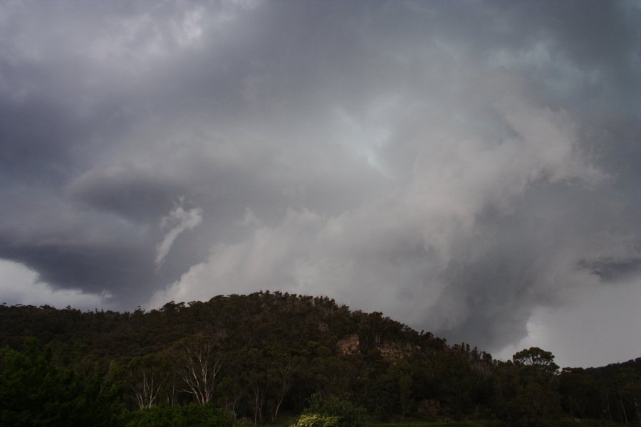 cumulonimbus thunderstorm_base : Lithgow, NSW   19 November 2007