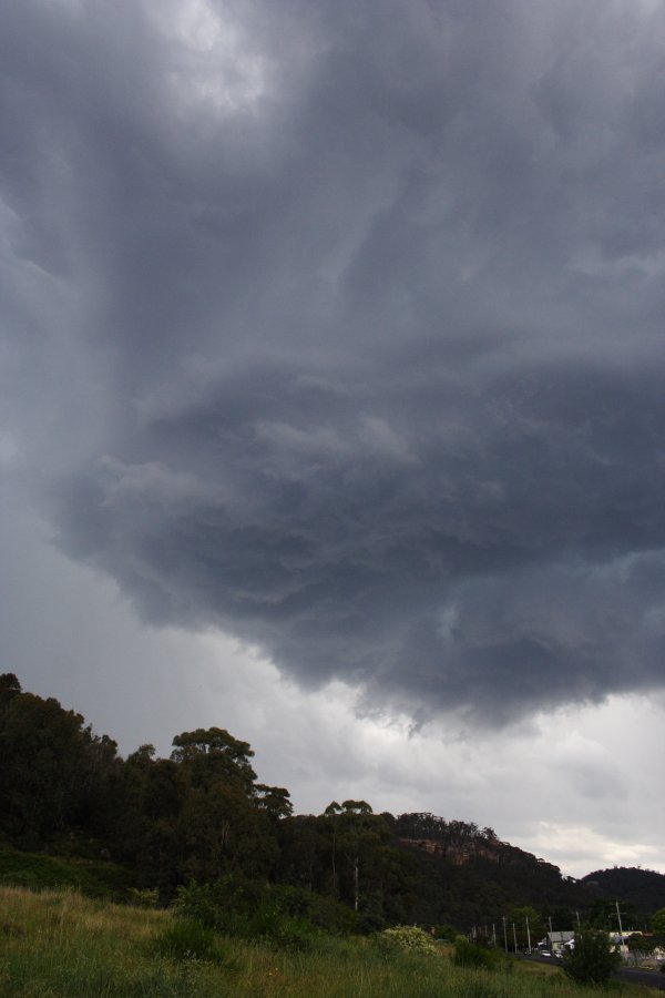 wallcloud thunderstorm_wall_cloud : Lithgow, NSW   19 November 2007