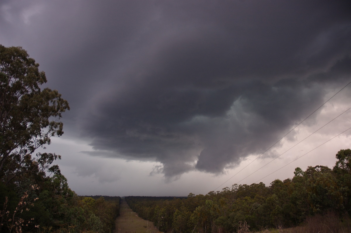 cumulonimbus thunderstorm_base : Rappville, NSW   4 December 2007