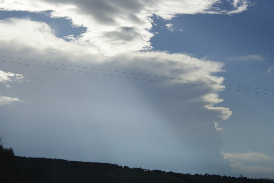 updraft thunderstorm_updrafts : E of Bathurst, NSW   7 December 2007