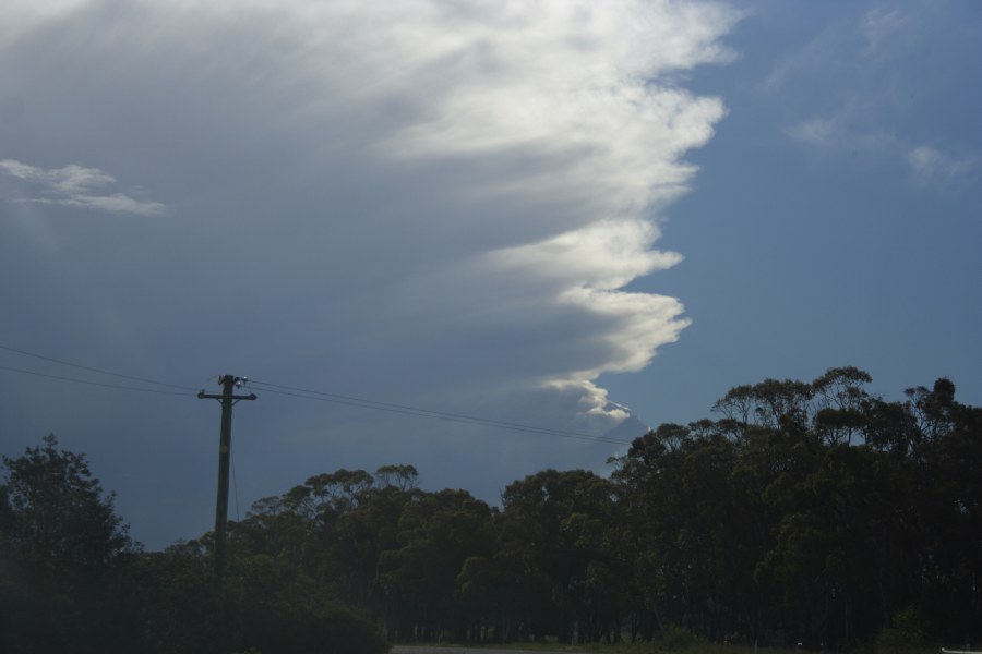 updraft thunderstorm_updrafts : E of Bathurst, NSW   7 December 2007