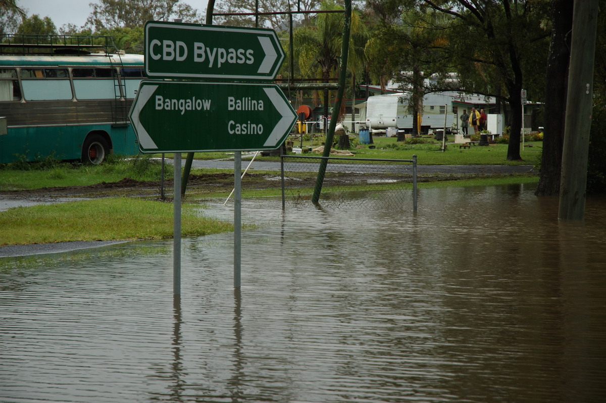 flashflooding flood_pictures : Lismore, NSW   4 January 2008