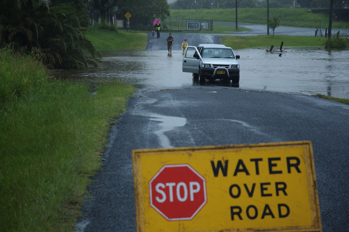 flashflooding flood_pictures : Lismore, NSW   4 January 2008