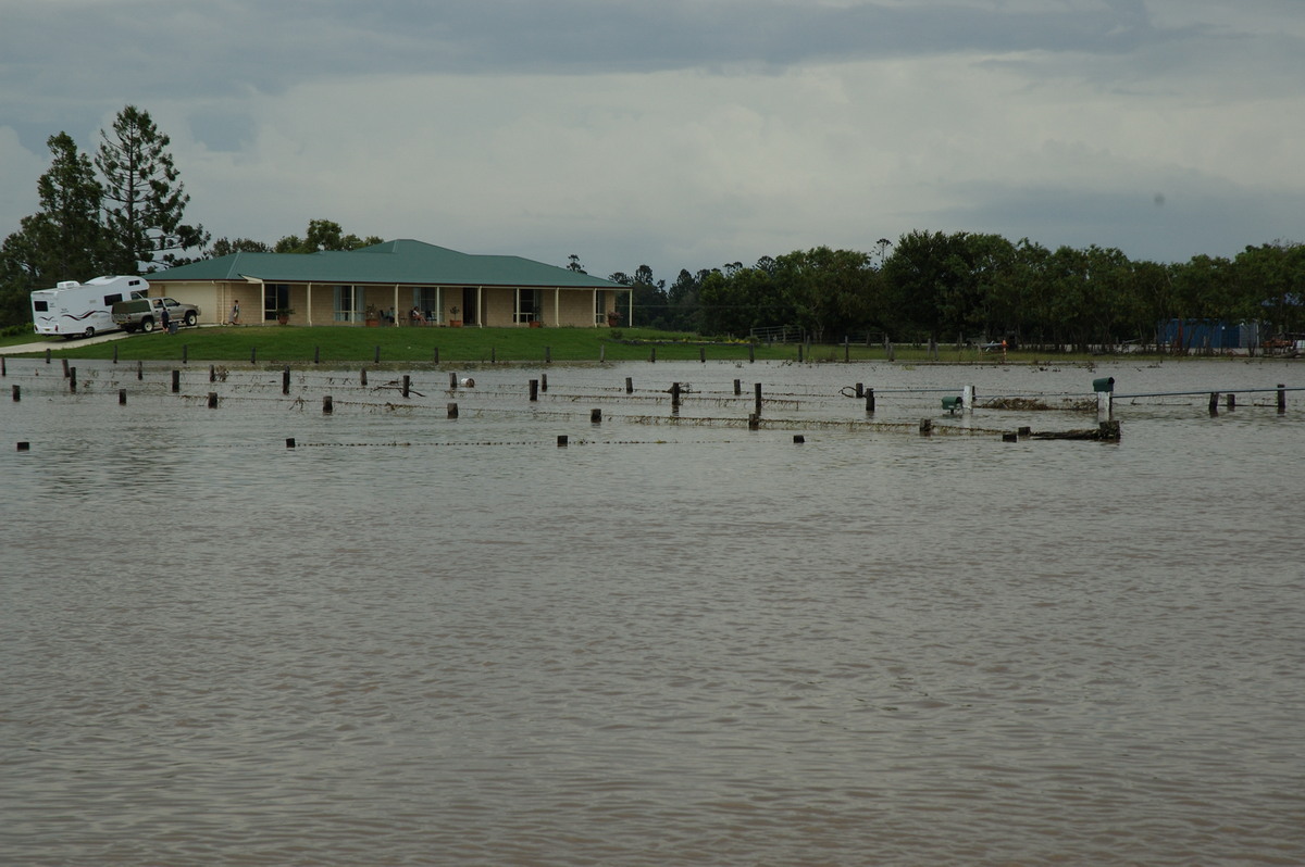 flashflooding flood_pictures : Clovass, NSW   6 January 2008