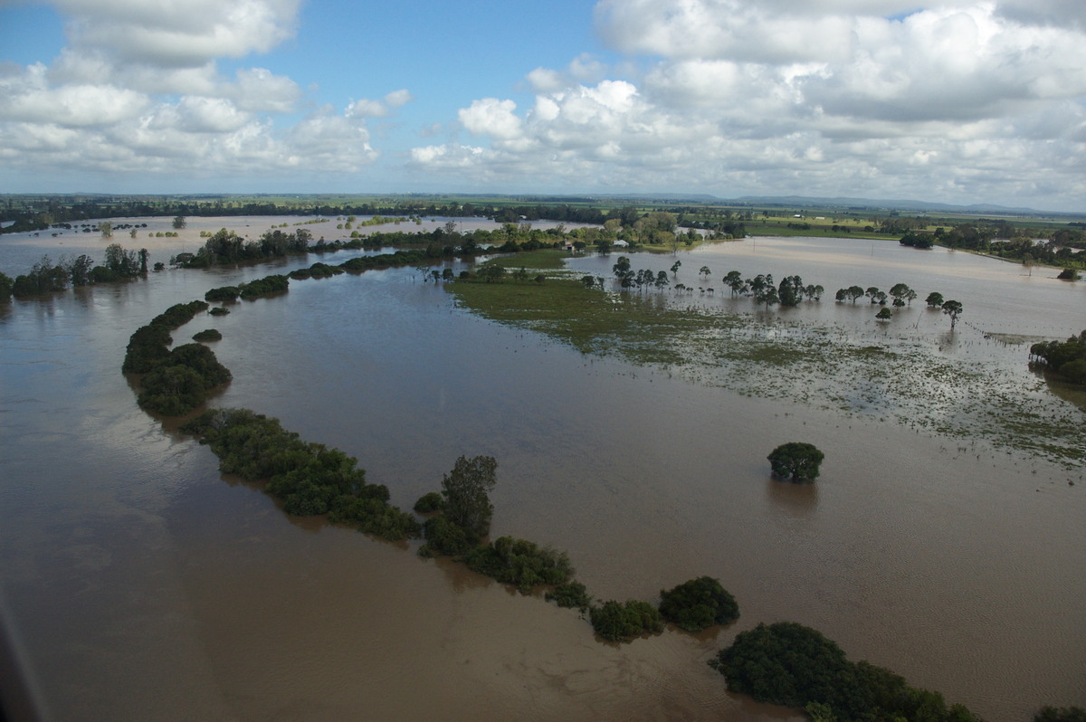 flashflooding flood_pictures : Coraki area, NSW   7 January 2008