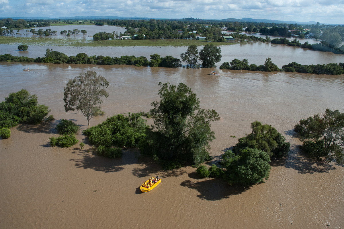 flashflooding flood_pictures : Coraki area, NSW   7 January 2008