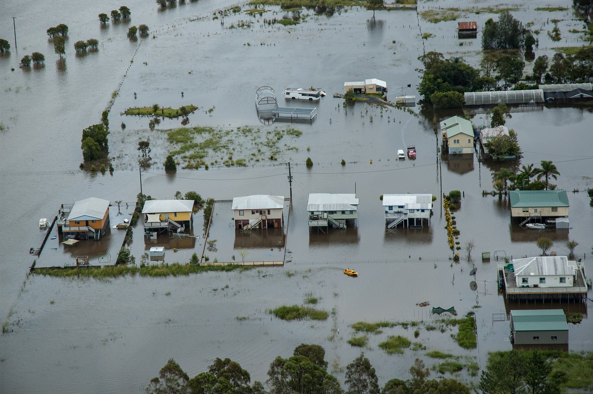 flashflooding flood_pictures : Coraki area, NSW   9 January 2008