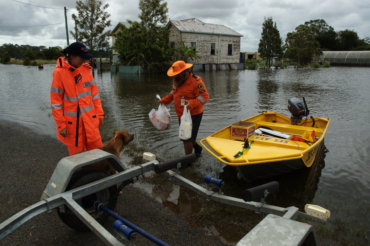 flashflooding flood_pictures : Coraki, NSW   9 January 2008