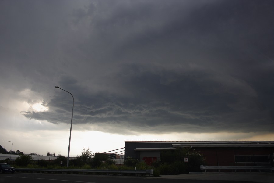 cumulonimbus thunderstorm_base : Prospect, NSW   16 January 2008