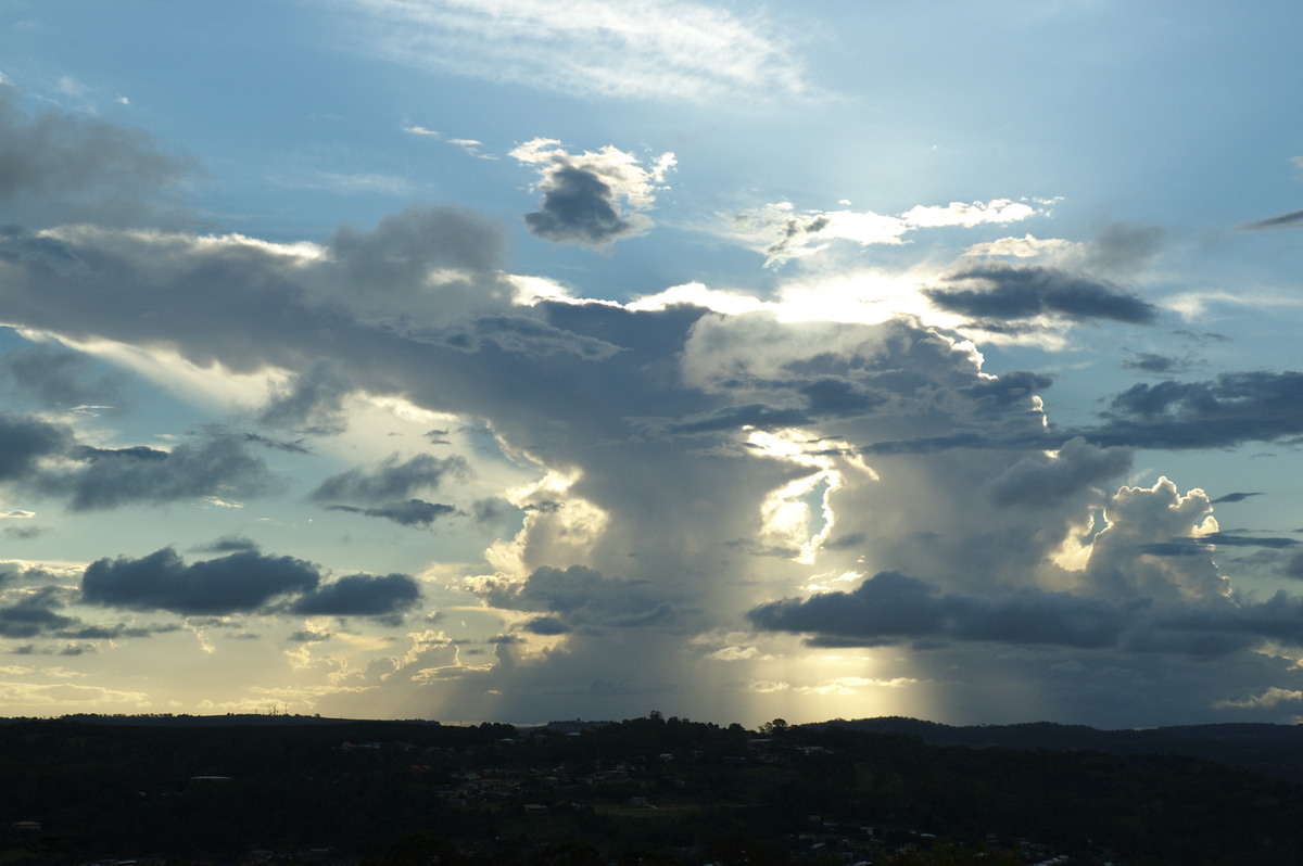 thunderstorm cumulonimbus_incus : Lismore, NSW   27 January 2008