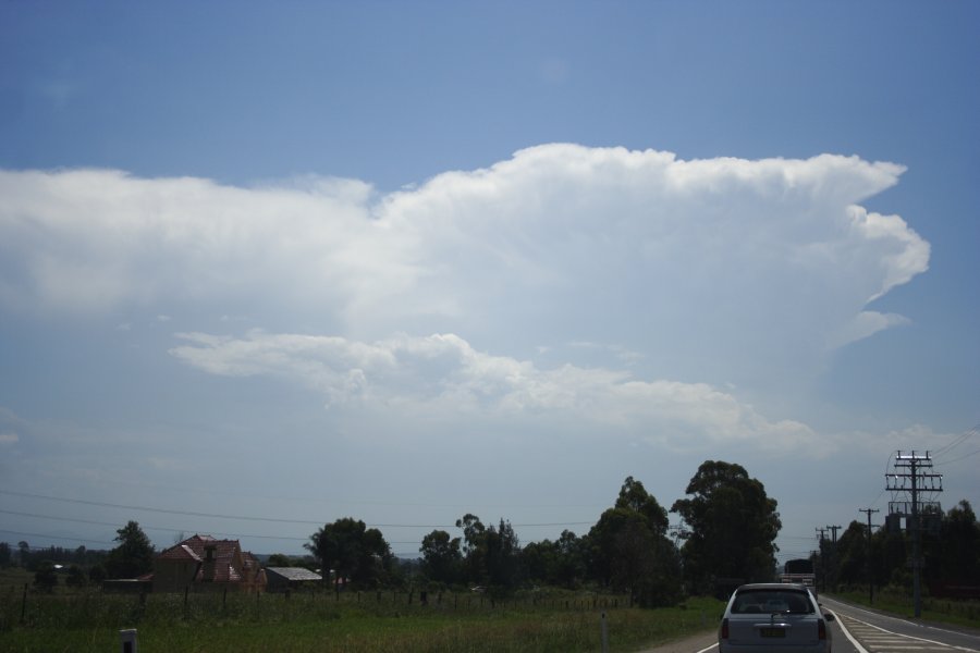 thunderstorm cumulonimbus_incus : Marsden Park, NSW   29 January 2008