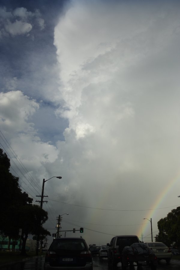 anvil thunderstorm_anvils : near Bankstown, NSW   26 February 2008