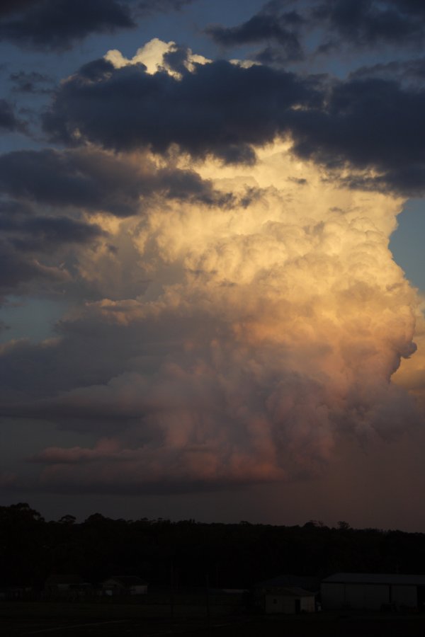 thunderstorm cumulonimbus_incus : Schofields, NSW   29 March 2008