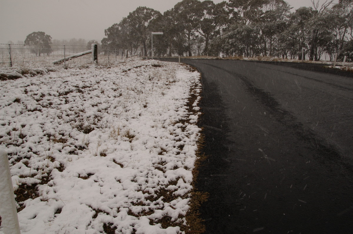 snow snow_pictures : Guyra, NSW   18 May 2008