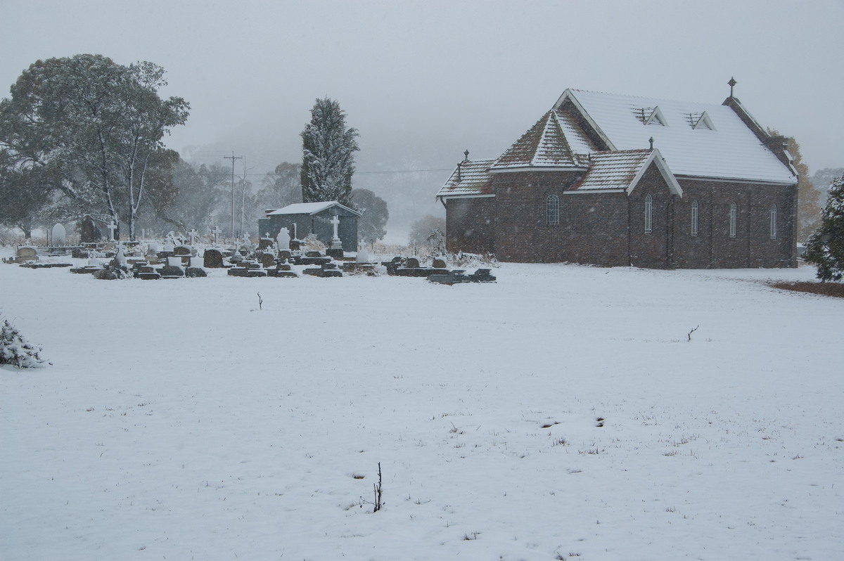 snow snow_pictures : Ben Lomond, NSW   18 May 2008