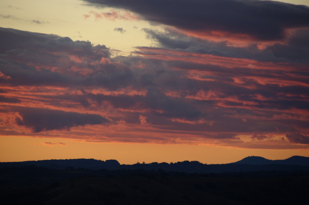 sunset sunset_pictures : McLeans Ridges, NSW   20 June 2008