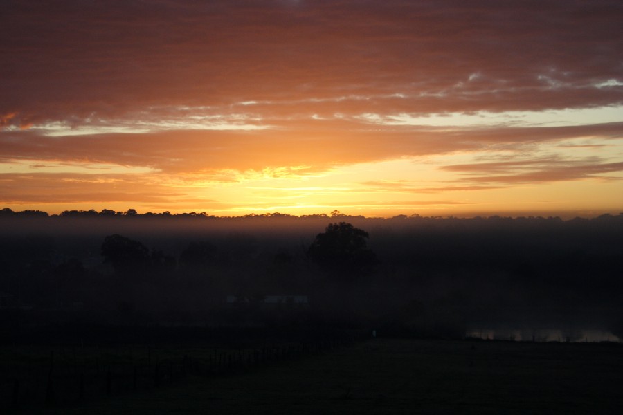 sunrise sunrise_pictures : Schofields, NSW   6 July 2008