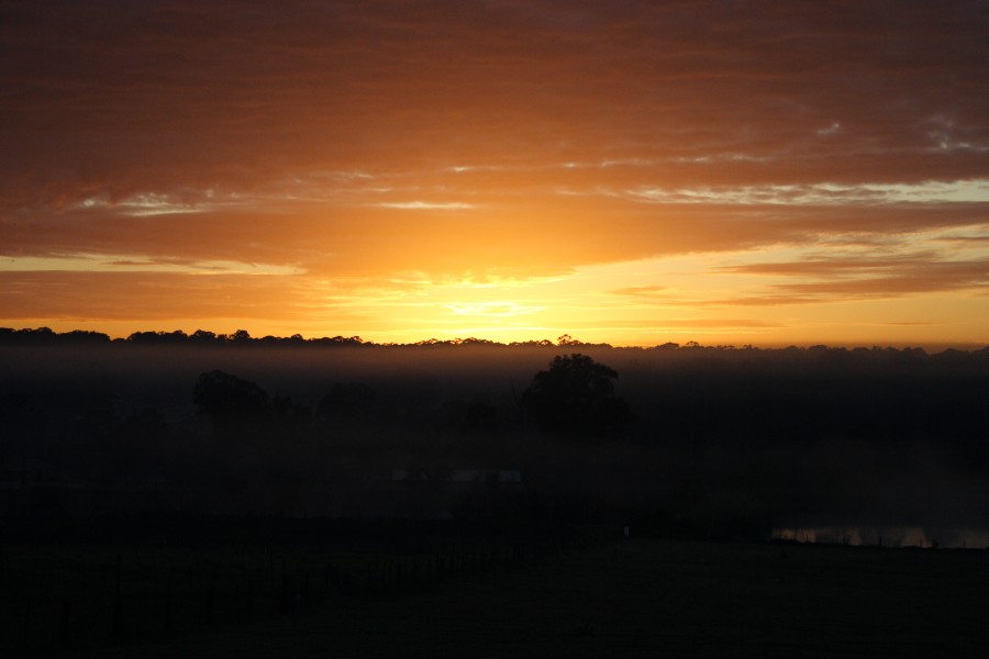 sunrise sunrise_pictures : Schofields, NSW   6 July 2008