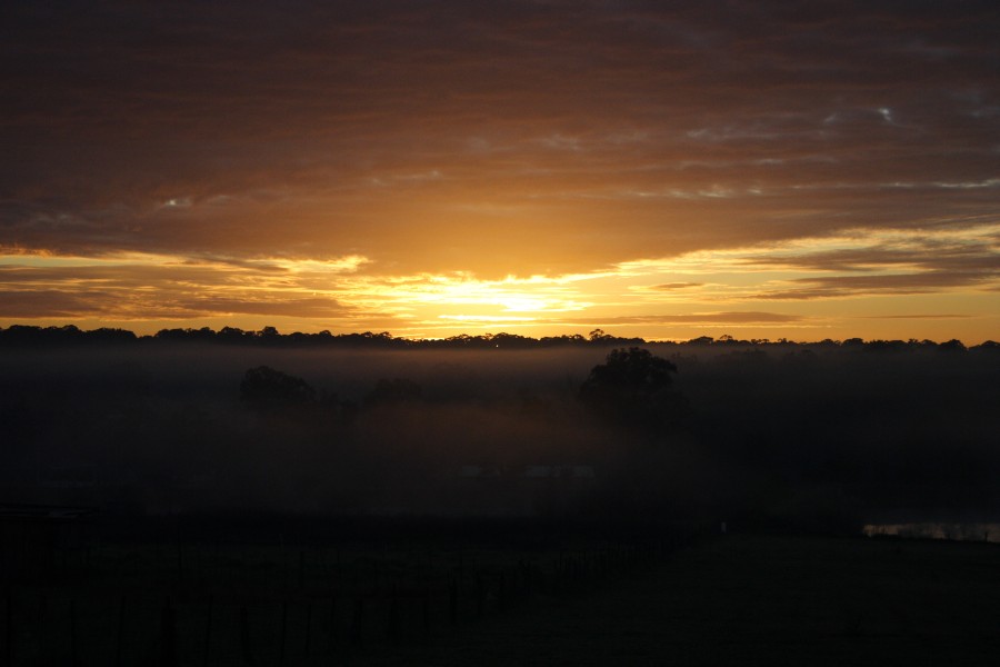 sunrise sunrise_pictures : Schofields, NSW   6 July 2008