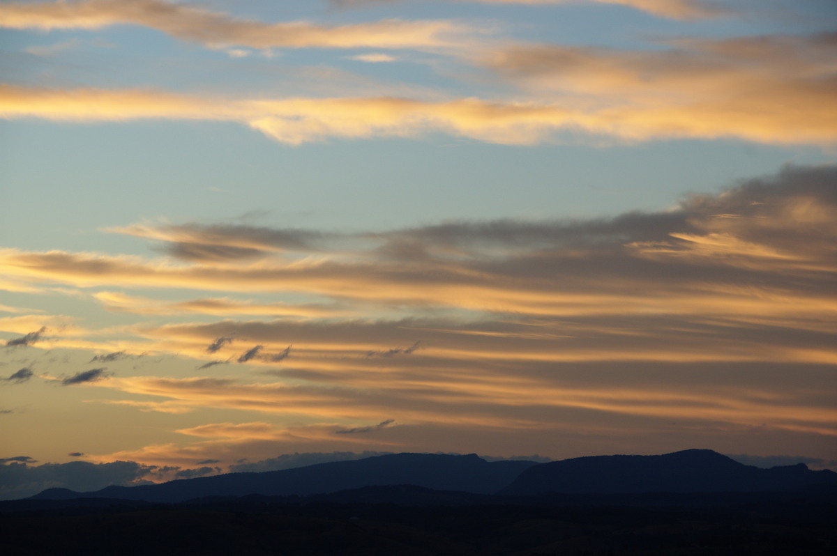 sunset sunset_pictures : McLeans Ridges, NSW   8 July 2008