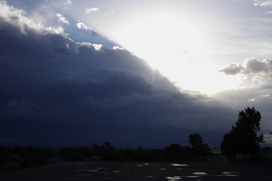 thunderstorm cumulonimbus_incus : Quakers Hill, NSW   14 September 2008