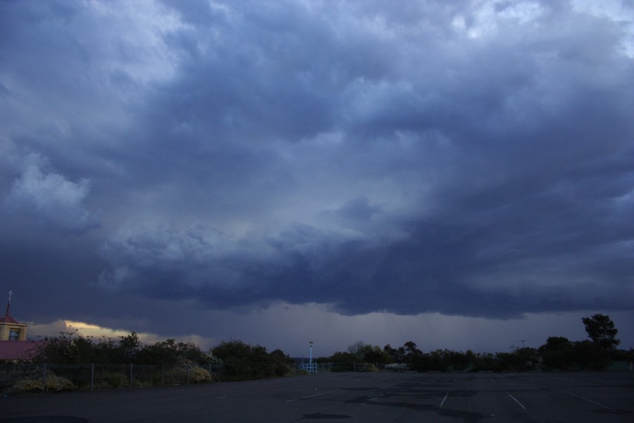 cumulonimbus thunderstorm_base : Quakers Hill, NSW   14 September 2008