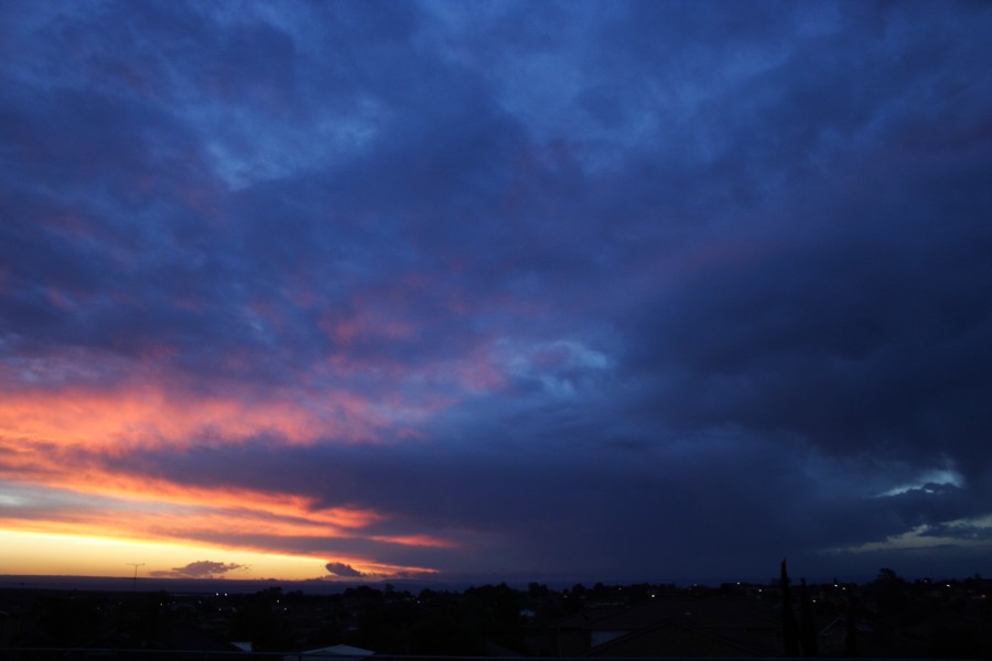 sunset sunset_pictures : Quakers Hill, NSW   14 September 2008