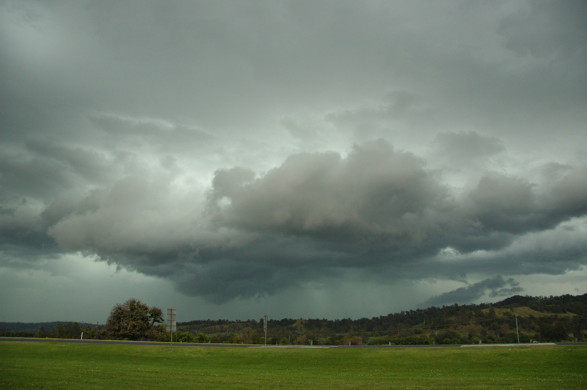 cumulonimbus thunderstorm_base : Wiangaree, NSW   21 September 2008