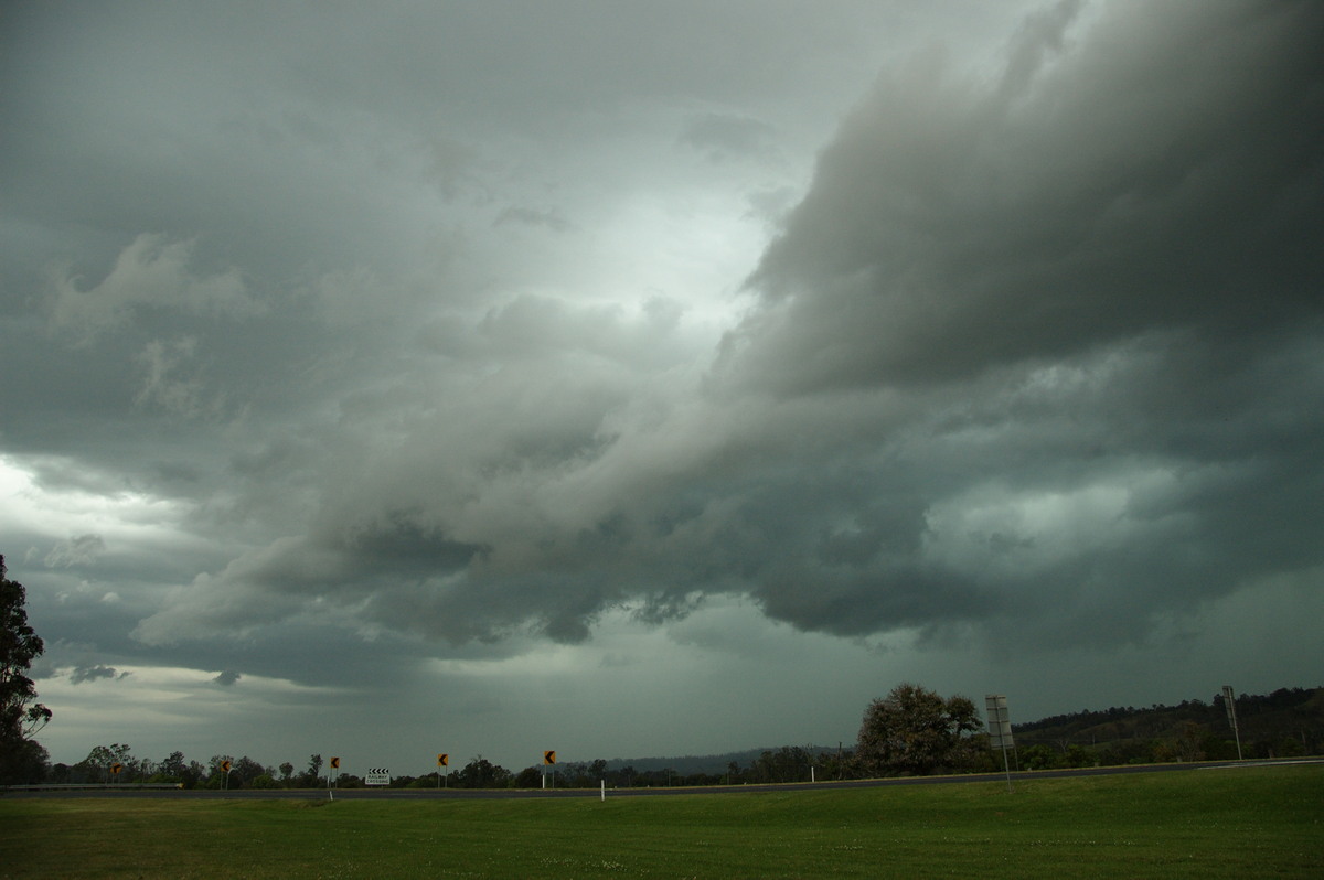 cumulonimbus thunderstorm_base : Wiangaree, NSW   21 September 2008