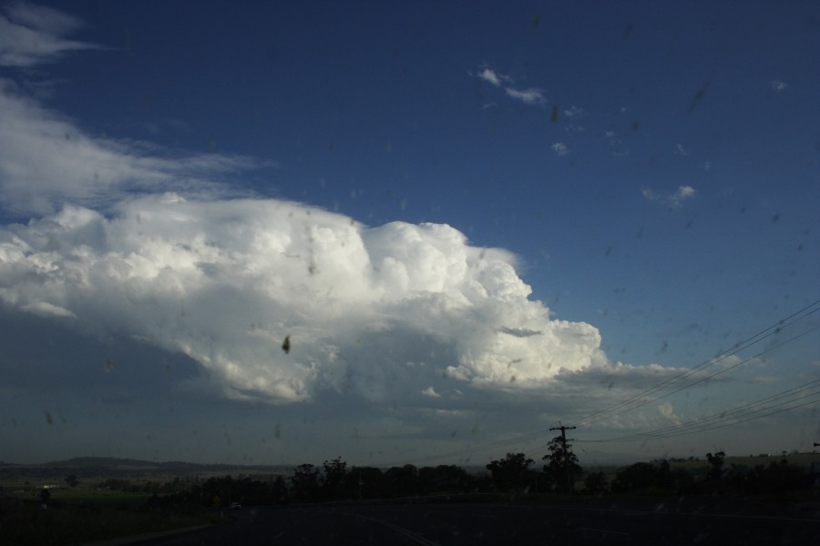 updraft thunderstorm_updrafts : near Aberdeen, NSW   5 October 2008