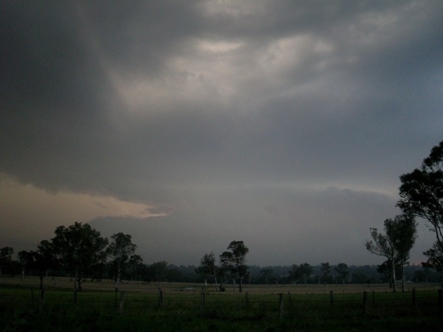 raincascade precipitation_cascade : near Muswelllbrook, NSW   5 October 2008