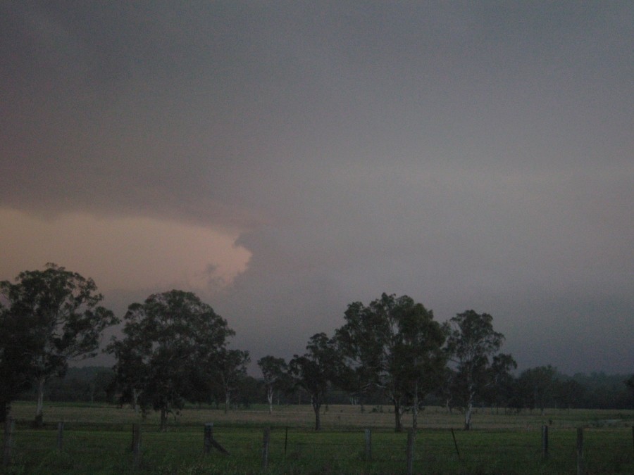 cumulonimbus thunderstorm_base : near Muswelllbrook, NSW   5 October 2008