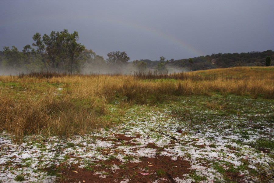 hailstones hail_stones : NE of Mudgee, NSW   10 October 2008