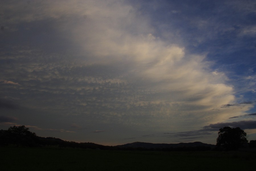 sunset sunset_pictures : near Willow Tree, NSW   14 October 2008