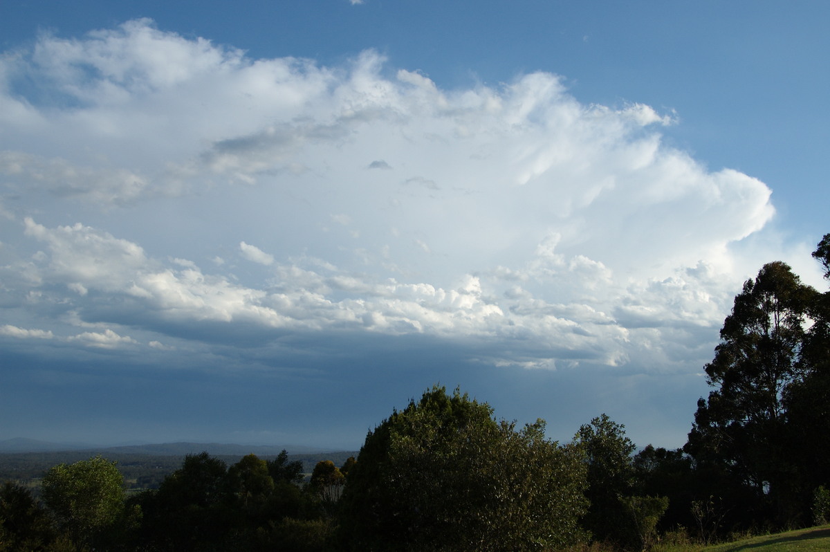 thunderstorm cumulonimbus_incus : Maclean, NSW   21 October 2008