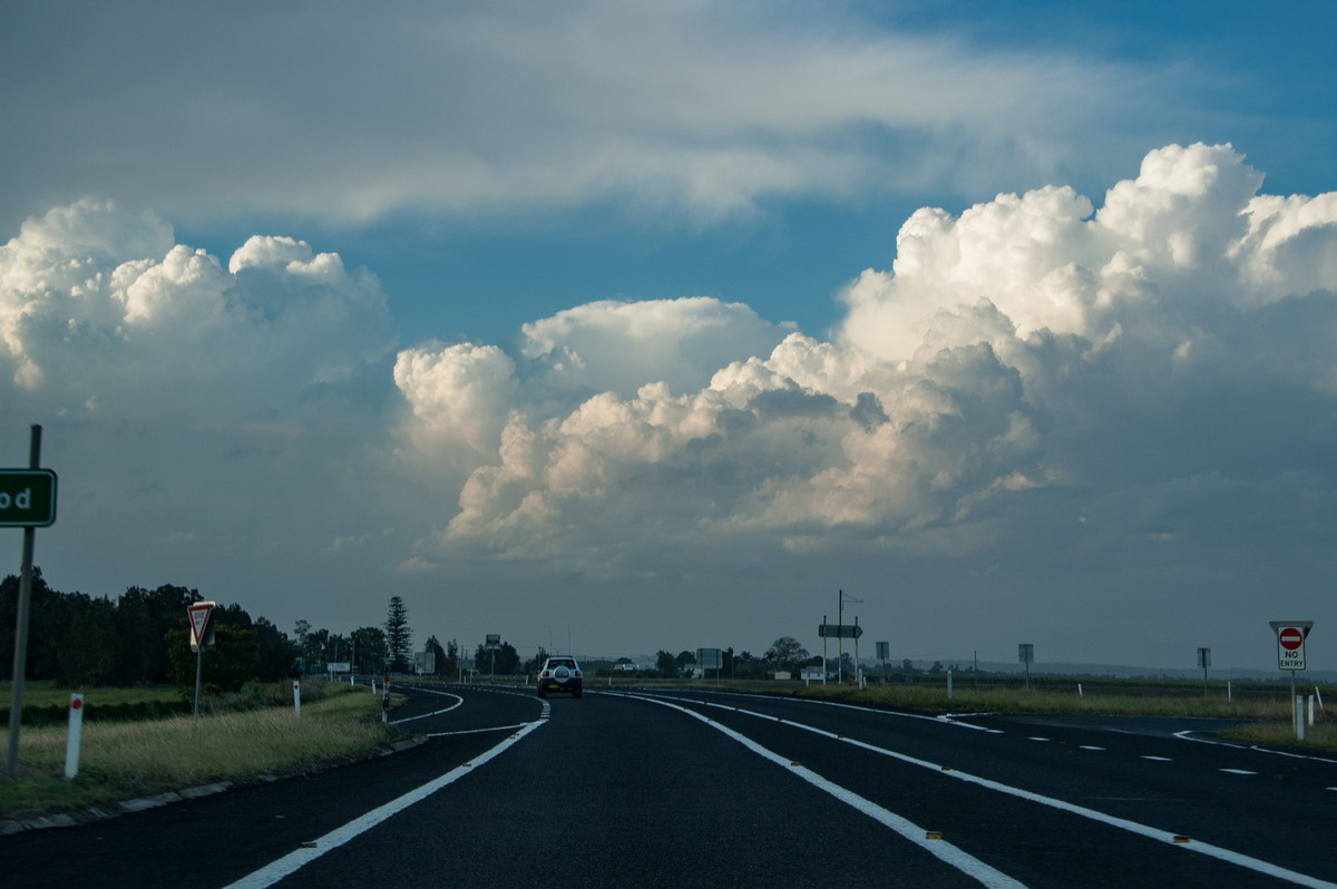 thunderstorm cumulonimbus_calvus : Harwood, NSW   21 October 2008