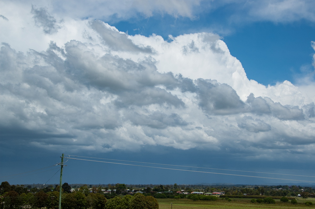 thunderstorm cumulonimbus_incus : Casino, NSW   22 October 2008