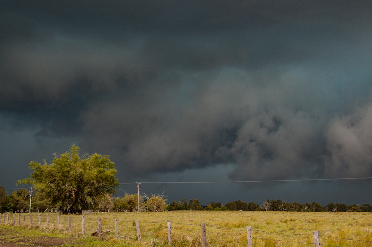 cumulonimbus thunderstorm_base : Clovass, NSW   22 October 2008