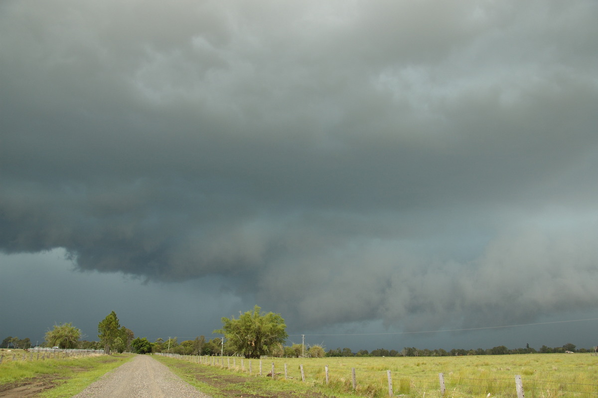 cumulonimbus thunderstorm_base : Clovass, NSW   22 October 2008