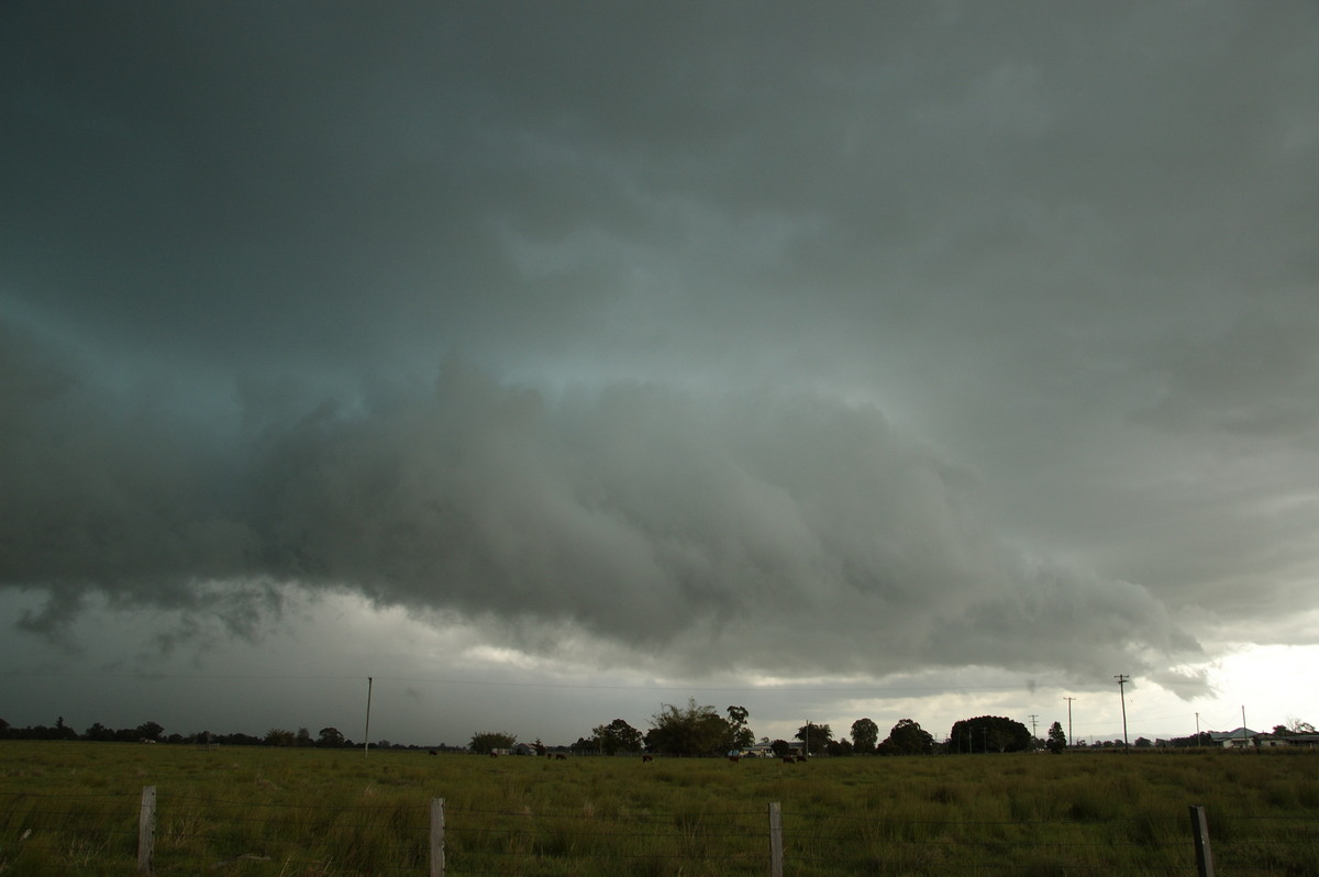 cumulonimbus thunderstorm_base : Clovass, NSW   22 October 2008