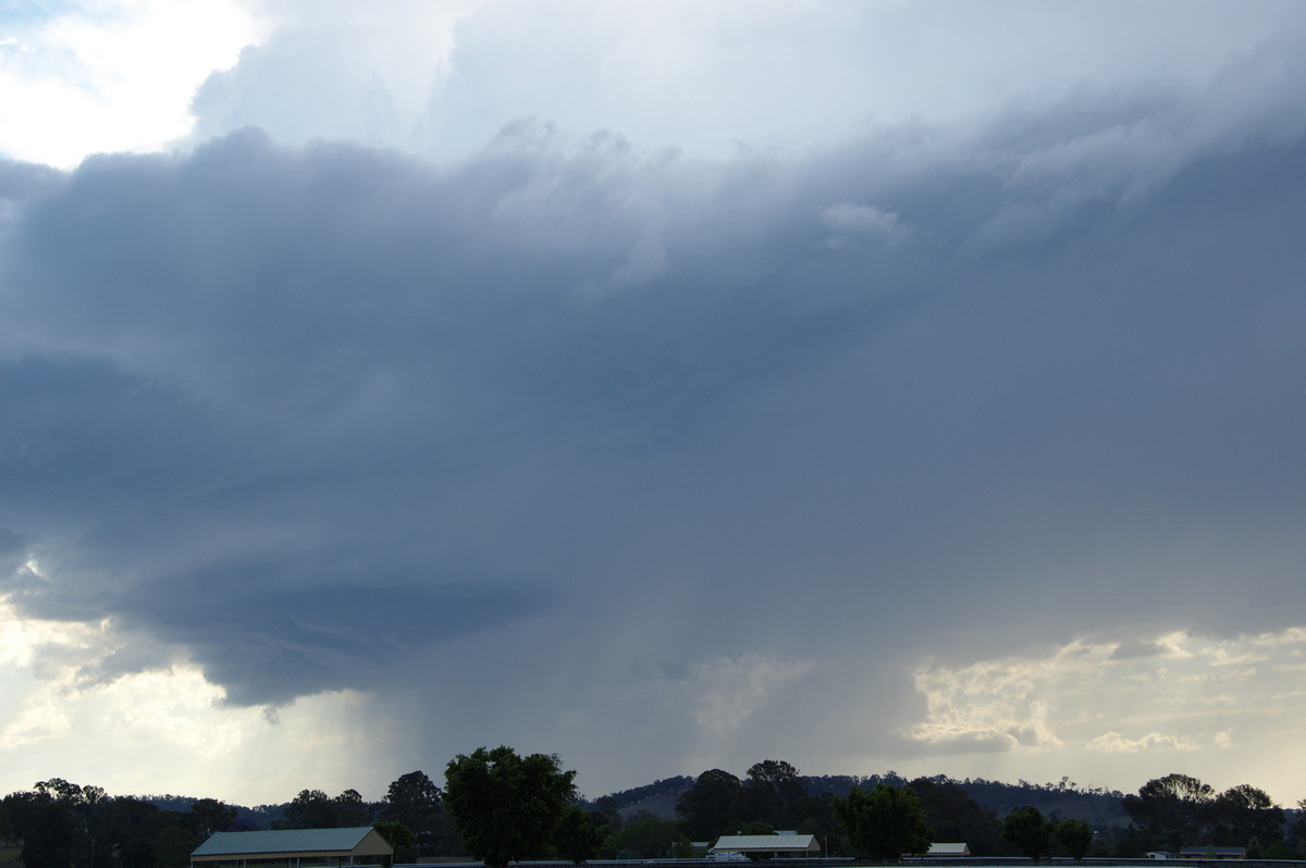 cumulonimbus thunderstorm_base : near Canungra, QLD   25 October 2008